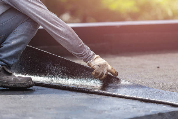 Professional Emergency Waterproofing technician working in Dalton, OH